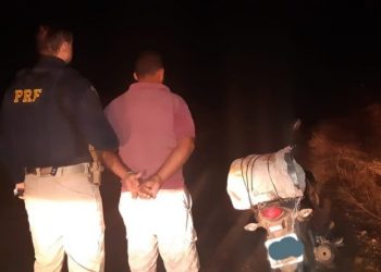 Motocicleta roubada em Natal é recuperada em Riachuelo pela PRF