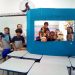Crianças de Felipe Camarão utilizam teatro de fantoches para desenvolver a leitura