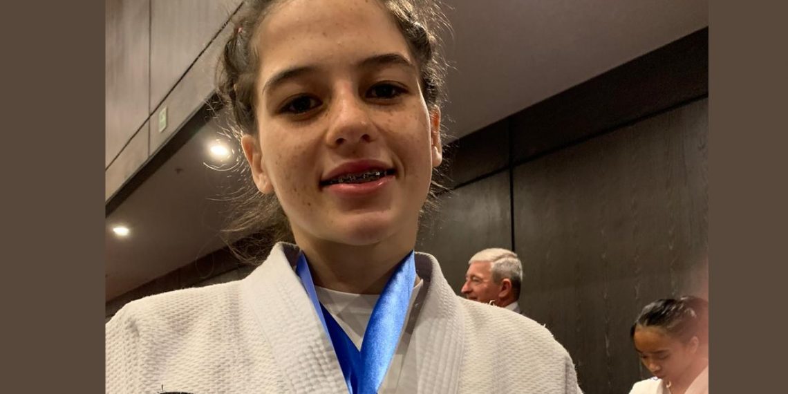 Ana Beatriz é vice-campeã pan-americana de judô