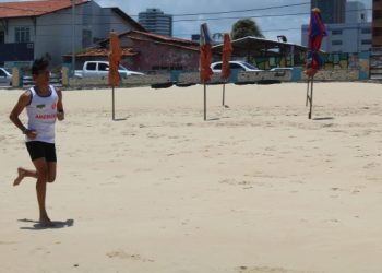 Atleta de escola municipal se prepara para mais um nacional de atletismo