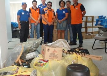 Defesa Civil de Natal recebe equipamento para limpeza de óleo nas praias