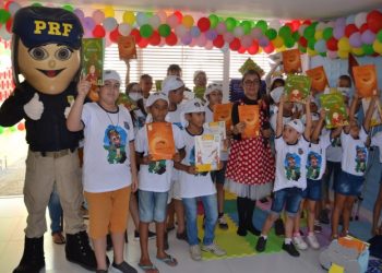 PRF encerra Campanha Policiais Contra o Câncer Infantil com evento na Casa Vida
