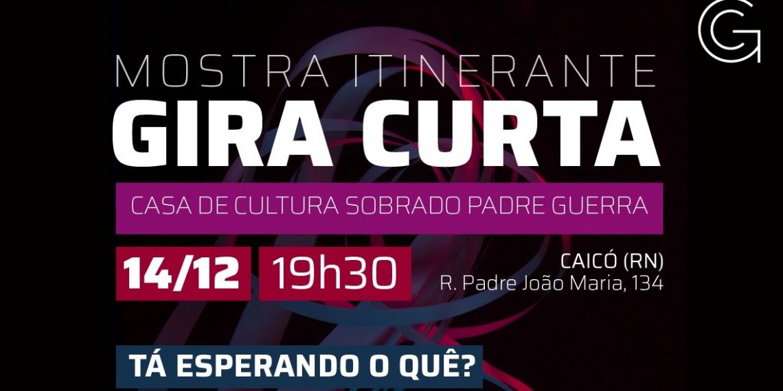 Casa de Cultura de Caicó realiza mostra de cinema neste sábado (14)