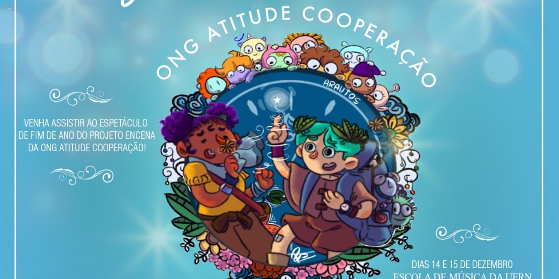 Escola de Música da UFRN recebe alunos da Atitude Cooperação para espetáculo de final de ano