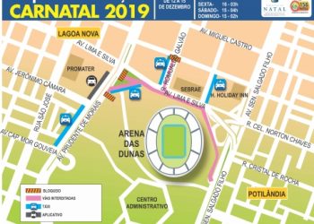 Carnatal e Halleluya: trânsito e transporte mudam em Lagoa Nova