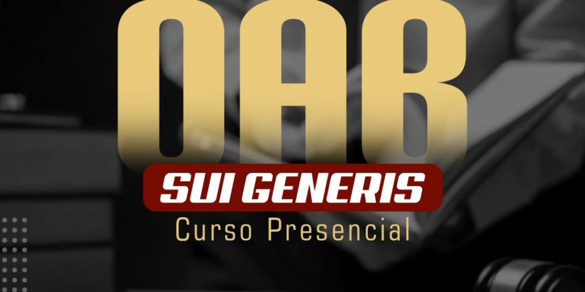 Sui Generis lança no RN curso presencial para preparação ao exame da OAB
