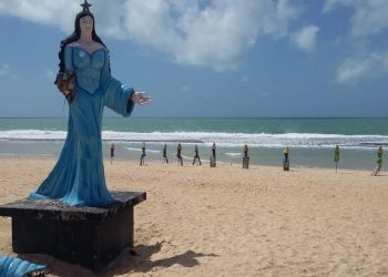 Natal: nova estátua de Iemanjá será entregue no domingo