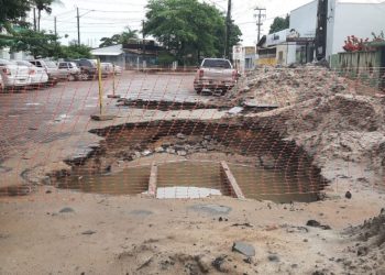 Com chuvas previstas até maio, Prefeitura deve entregar macrodrenagem em dezembro