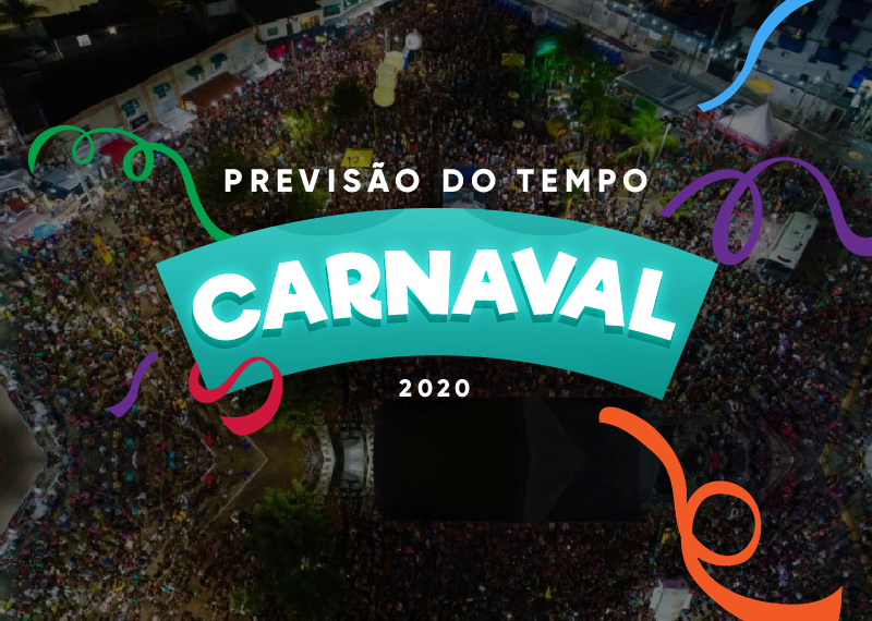 Carnaval 2020: RN tem previsão de chuva em todas as regiões do Estado