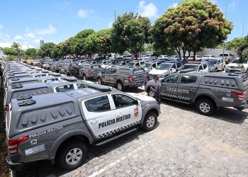 Segurança Pública do RN recebe mais 70 viaturas, coletes e armas
