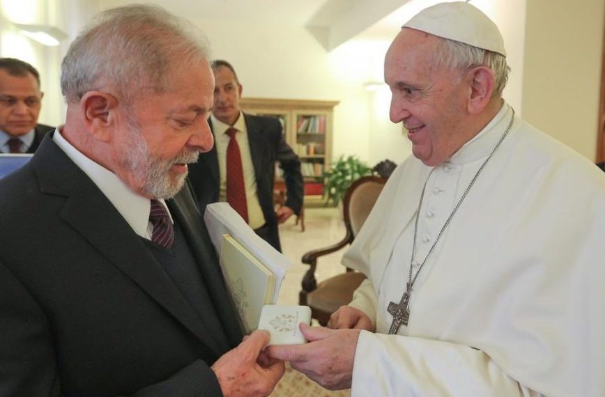 Lula e o Papa