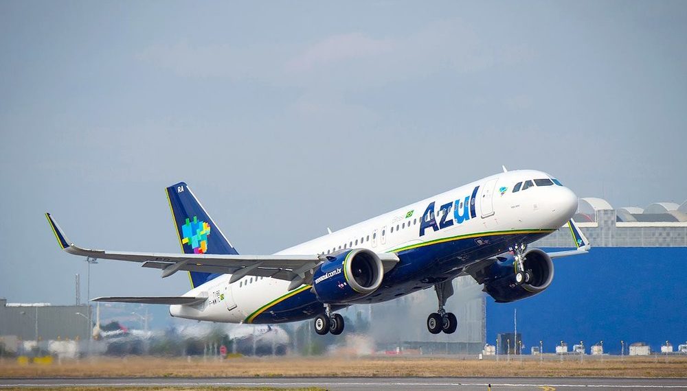 Azul suspende todos os voos para o RN até 30 de abril