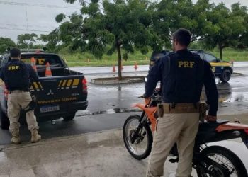 Motocicleta roubada é recuperada em São Gonçalo do Amarante/RN