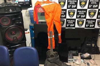 Suspeita de receptação e tráfico de drogas é presa na Zona Norte