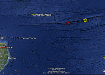 UFRN registra dois terremotos no Oceano Atlântico
