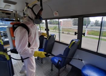 Coronavírus: Prefeitura de Parnamirim realiza desinfecção de transporte interbairros e viaturas