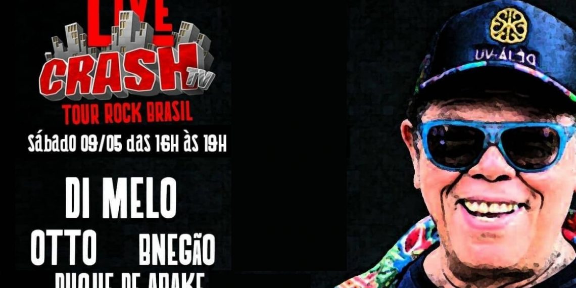 Hoje acontece a live especial em homenagem ao mestre do Samba Rock brasileiro, Di Melo