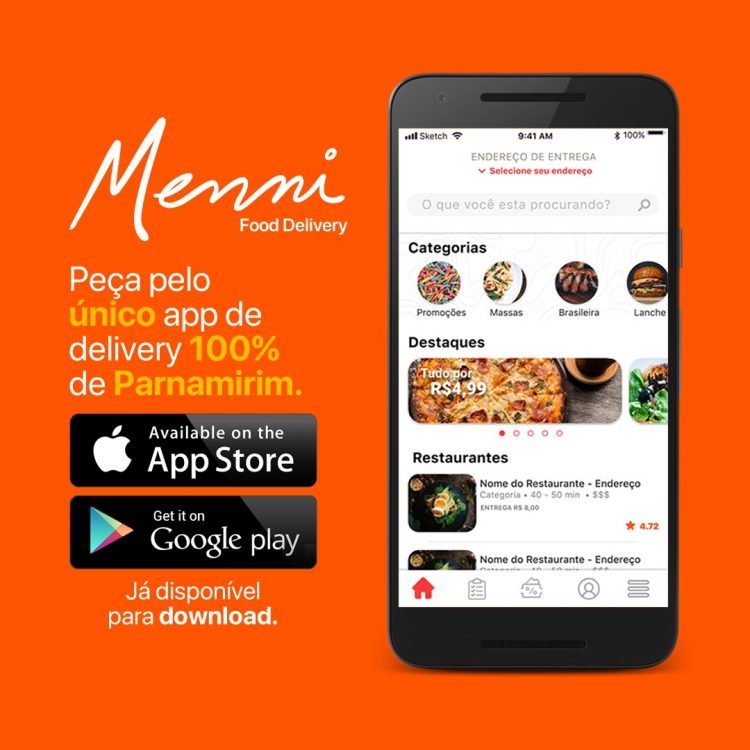 Potiguar cria aplicativo rápido e intuitivo para pedir lanches e refeições no RN