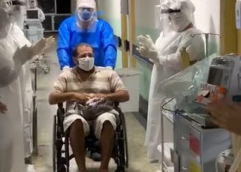 Tem alta primeiro paciente curado de Covid-19 do Hospital Municipal de Natal