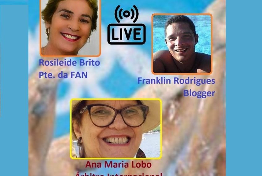 Hoje tem live para os amantes da natação