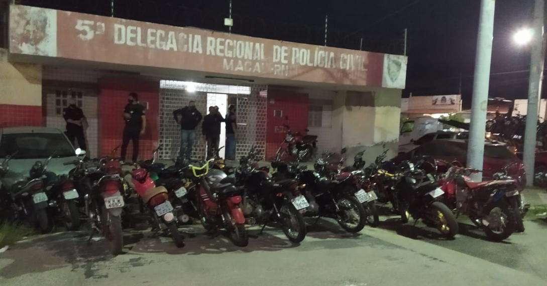 Polícias Civil e Rodoviária Federal realizam Operação e apreendem 47 veículos