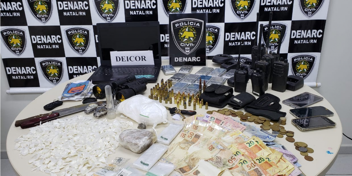 Suspeito por tráfico de drogas é preso na Zona Leste de Natal