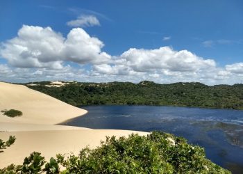 Lagoa de Genipabu enche após 11 anos na Grande Natal