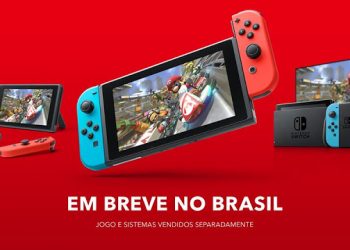 Nintendo Switch será distribuído oficialmente no Brasil