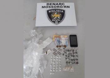 Polícia Civil prende suspeito por tráfico de drogas em Mossoró