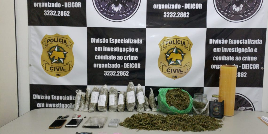 Polícia Civil prende foragido pernambucano com drogas na Zona Sul de Natal