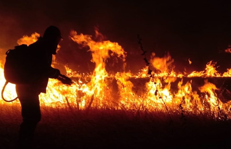 Corpo de Bombeiros pede conscientização da população sobre incêndios florestais