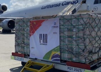 Ao todo, foram 3,5 toneladas de melão pele de sapo de Mossoró. É a primeira vez que a China importa a fruta de outro país.