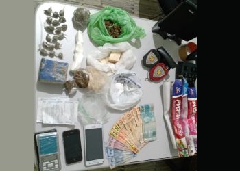 Polícia Civil prende, em Currais Novos, suspeito por tráfico de drogas