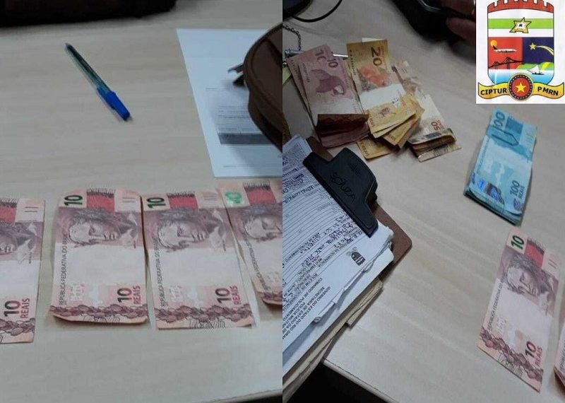 PM prende casal que tentou passar dinheiro falso na Praia do Meio