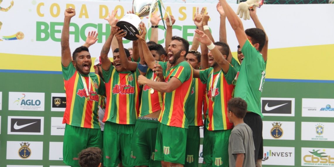 América perde para o Sampaio Corrêa na final da etapa do Grupo B de beach soccer