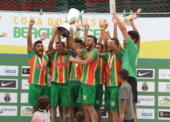 América perde para o Sampaio Corrêa na final da etapa do Grupo B de beach soccer