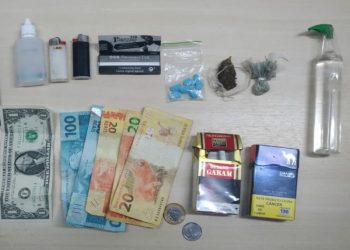 Polícia Militar apreende material entorpecente em Cidade Verde