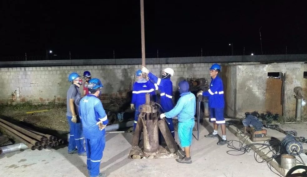 Bomba cai 380 metros dentro de poço e cidade do Oeste potiguar fica uma semana sem abastecimento de água