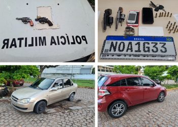 PM prende trio suspeito de vários assaltos em Parnamirim/RN