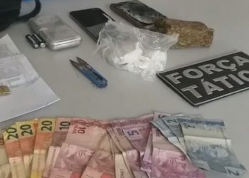 PM desarticula ponto de venda de drogas em Mossoró/RN