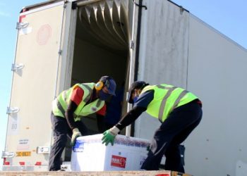 RN recebe novo carregamento de vacinas