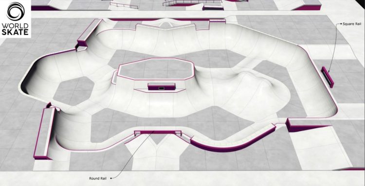 O park olímpico de skate!