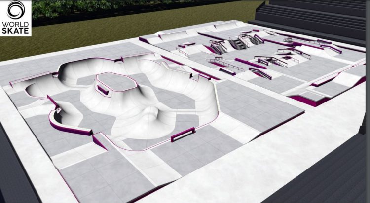 O park olímpico de skate!