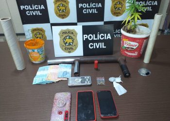 Polícia Civil prende suspeito por tráfico de drogas em Macaíba