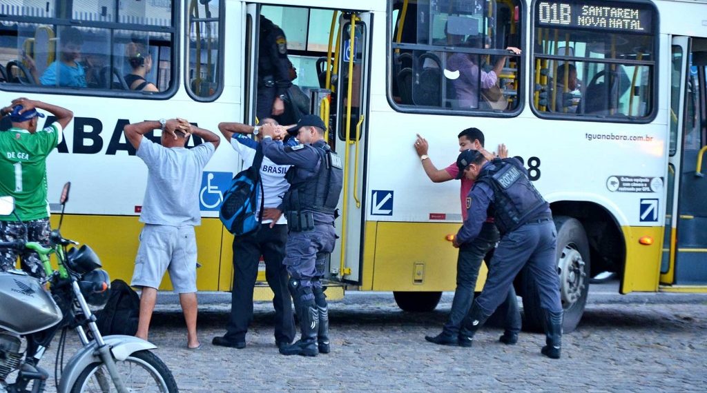 Assaltos a ônibus em Natal têm redução de 77% no mês de março