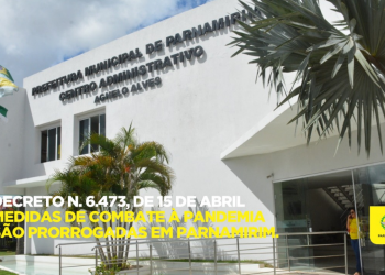 Medidas de combate à pandemia são prorrogadas em Parnamirim