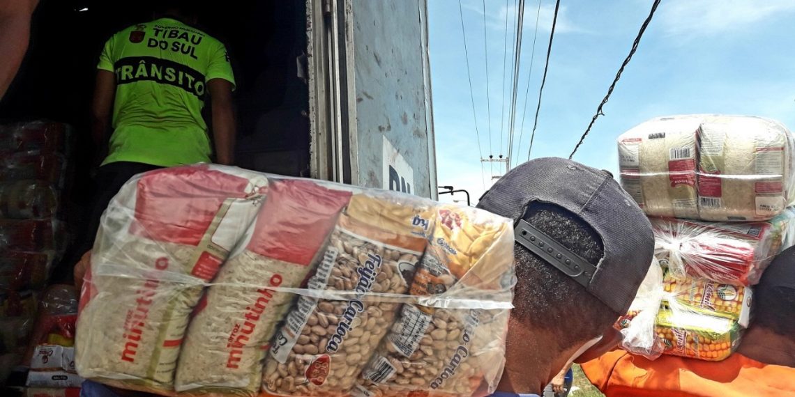 Campanha solidária do Governo do RN distribuiu 108 toneladas de alimentos