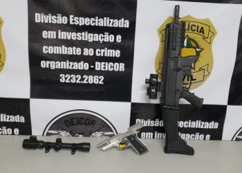 Polícia Civil apreende armas de fogo na Operação “O Senhor das armas”