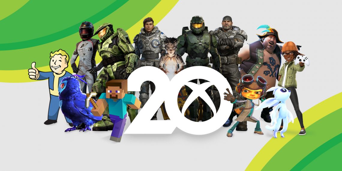 Microsoft lança página especial para comemorar os 20 anos do Xbox