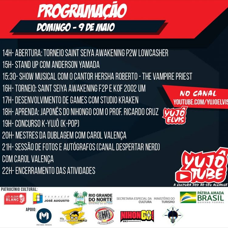 O Yujô está de volta! dessa vez de forma virtual